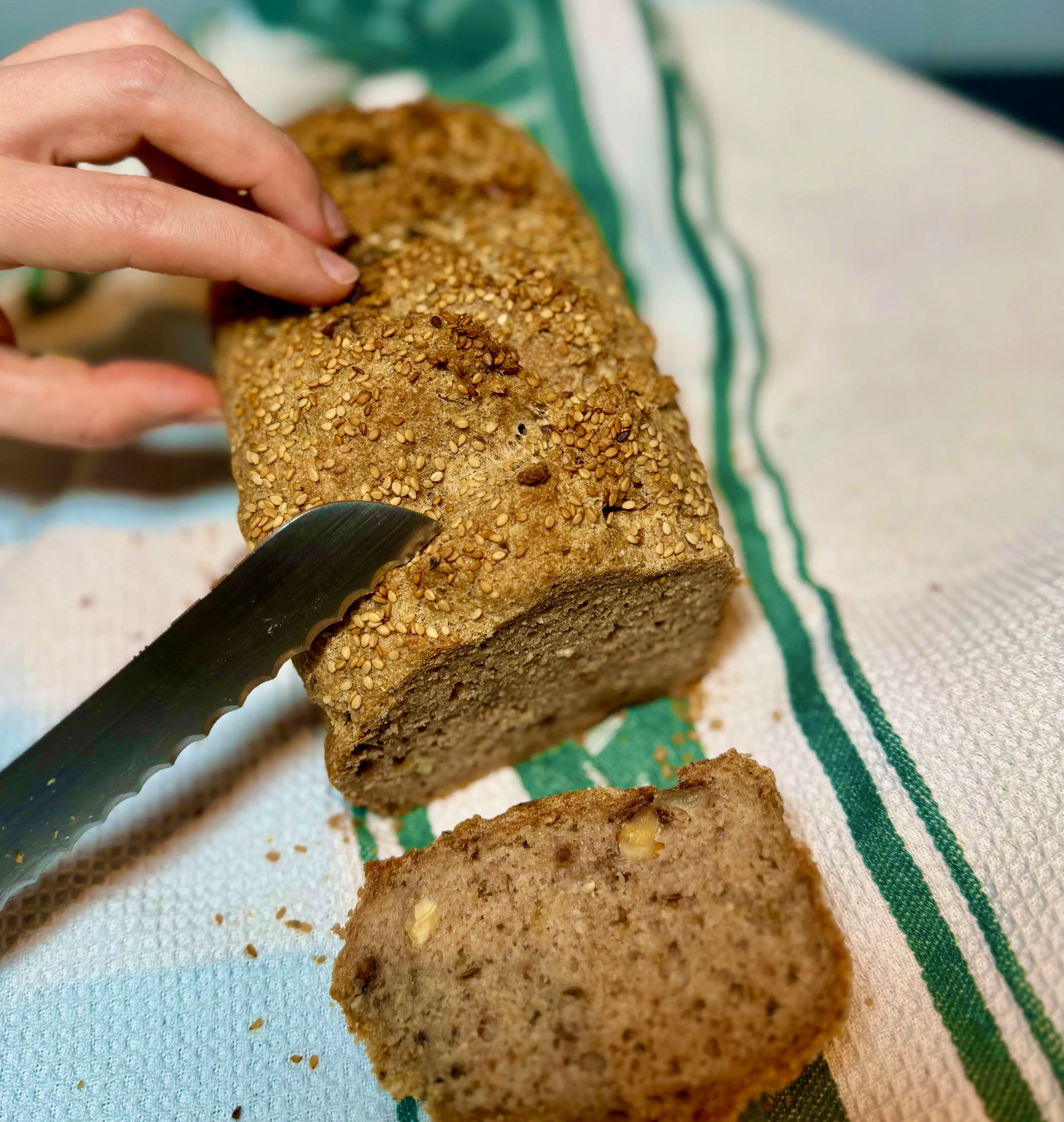 Image of the baked bread