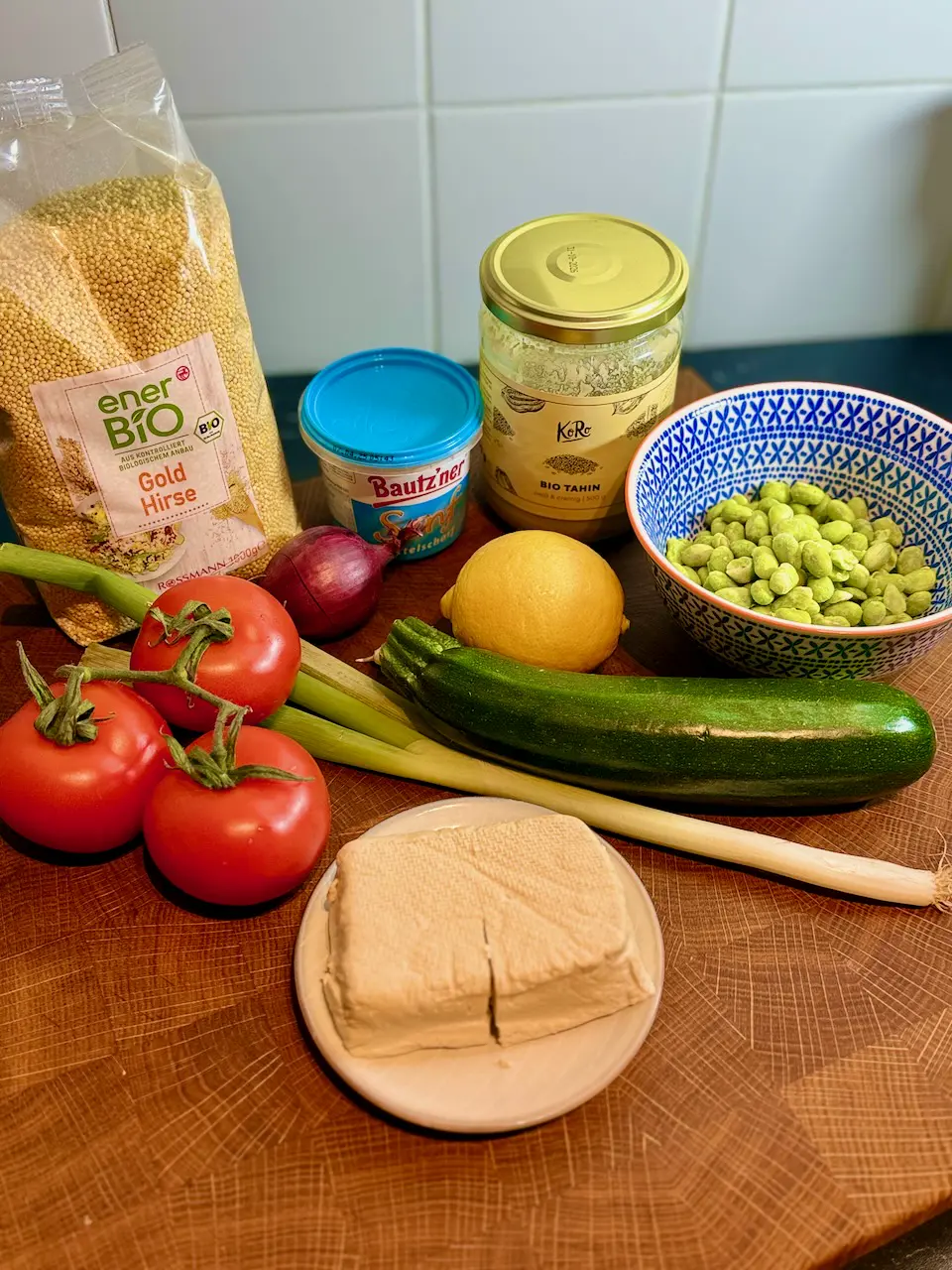 Image of the millet-buckwheat vegetable pan